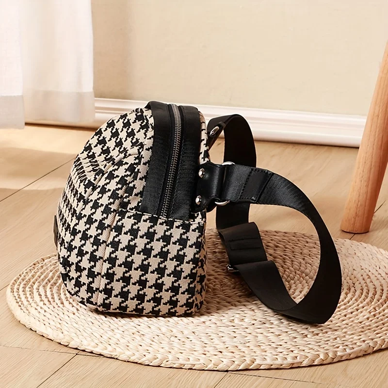 Women Bags Zip - Kadınlar için çok yönlü balıksırtı kanvas