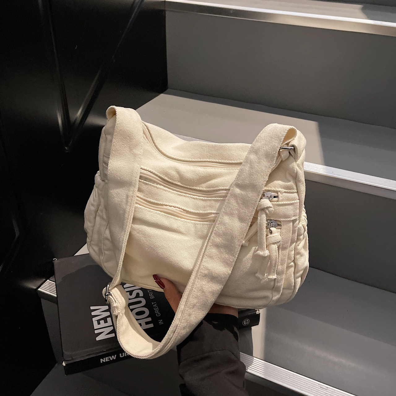 Women Bags Zadig - Yeni Moda Basit Kanvas Çanta Kore