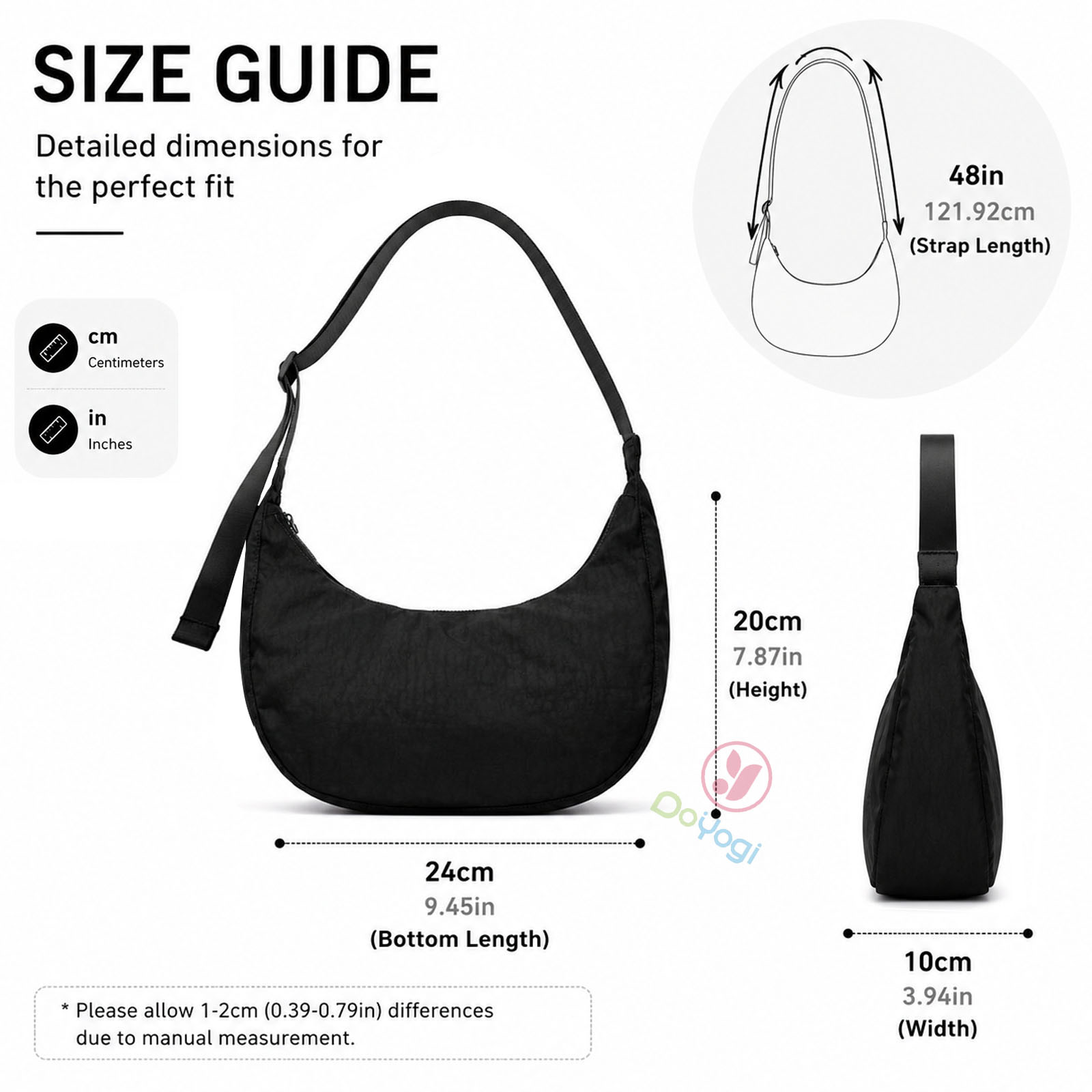 Orta Boy Naylon Hilal Çanta, K - Women Bags Zip incelemesi ve fiyatı