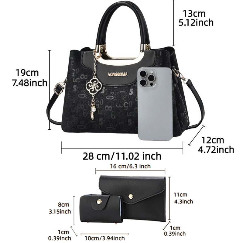 3 Parçalı Moda Kadın Çanta Set - Women'S Bags Handbags incelemesi ve fiyatı