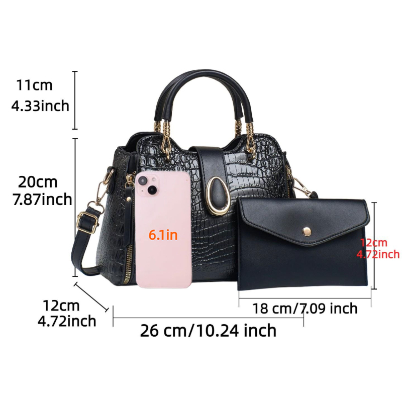 Yüksek kaliteli timsah derisi  - Women'S Bags Handbags incelemesi ve fiyatı