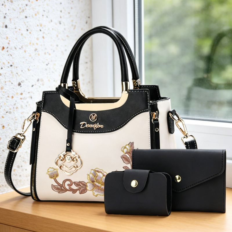 3 parçalı yüksek kaliteli işle - Women'S Bags Handbags incelemesi ve fiyatı