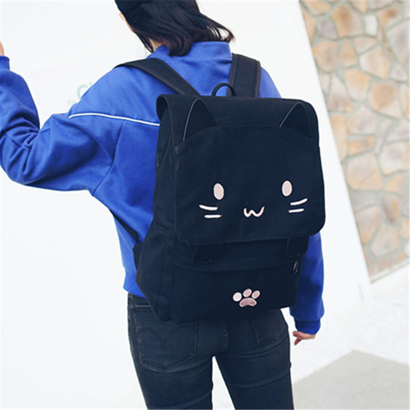 Japon aptal sevimli 3D kedi bü - Mini Backpack Women incelemesi ve fiyatı