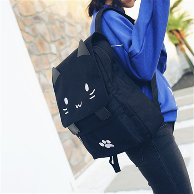 Japon aptal sevimli 3D kedi bü - Mini Backpack Women incelemesi ve fiyatı