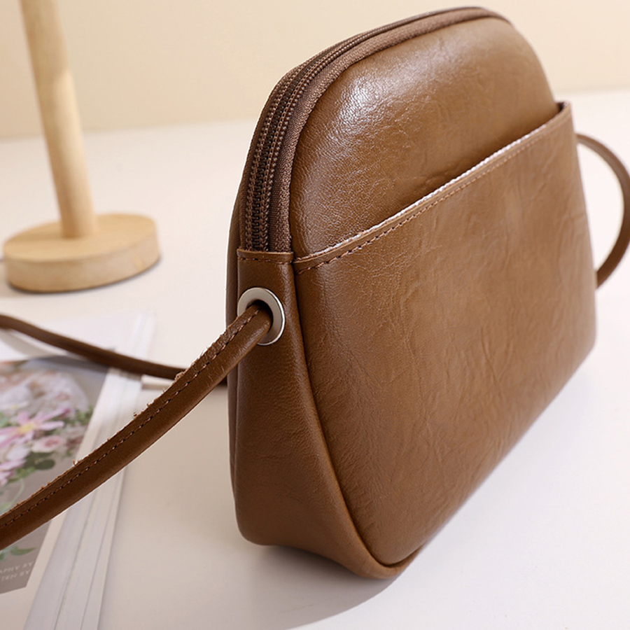 Retro kadın basit yumuşak pu d - Women Bags Zip incelemesi ve fiyatı