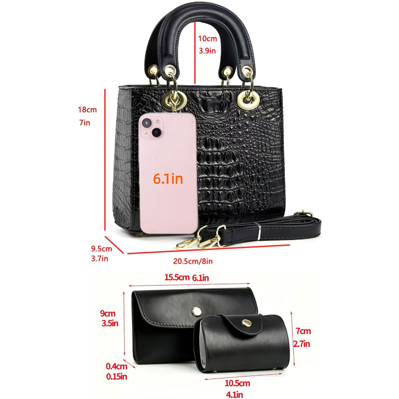 3 parçalı kadın çanta seti, kü - Women'S Bags Handbags incelemesi ve fiyatı