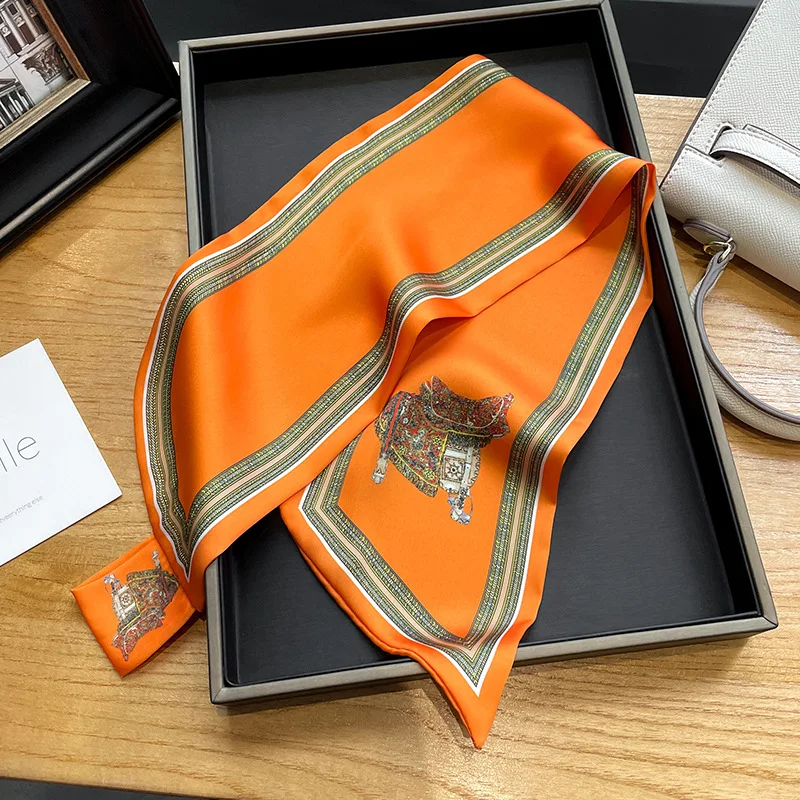 Retro baskı sıska ipek atkı ka - Women Bags Office incelemesi ve fiyatı