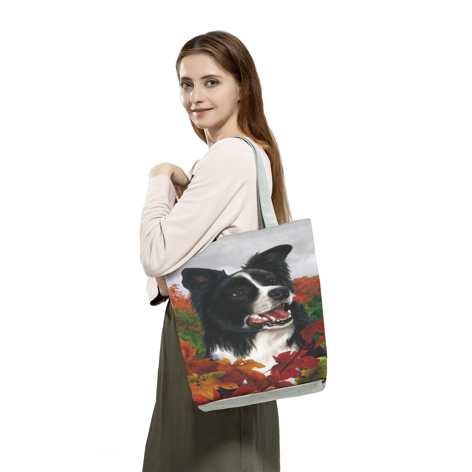 Rahat Collie köpek baskılı çan - Women'S Reebok Bags incelemesi ve fiyatı