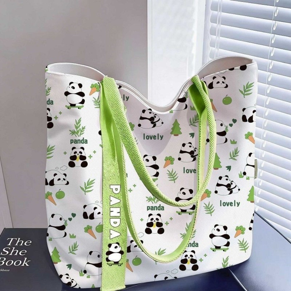 Sevimli Karikatür Kanvas Tote  - Women'S Reebok Bags incelemesi ve fiyatı